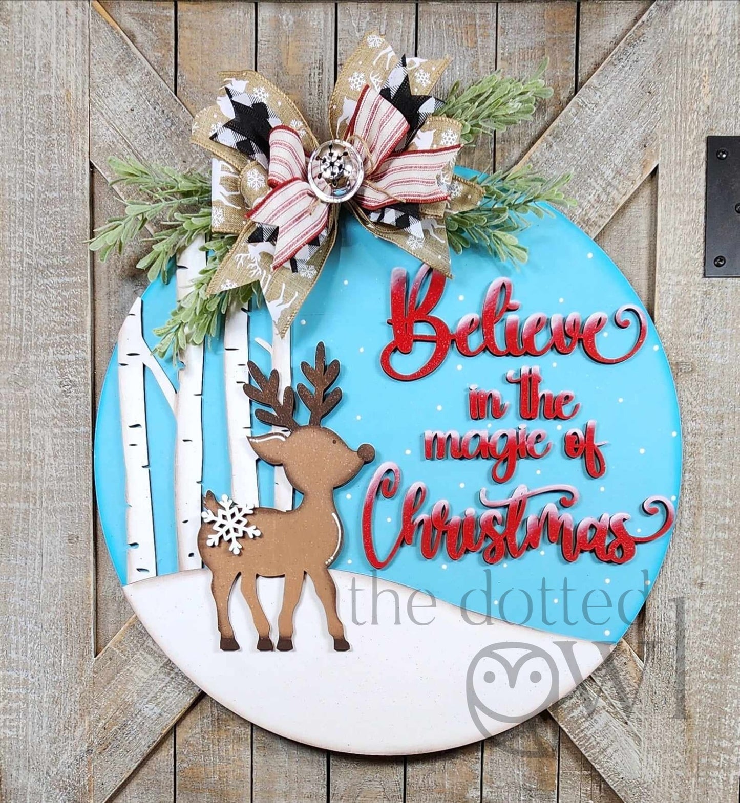 Oh Deer Door Hanger