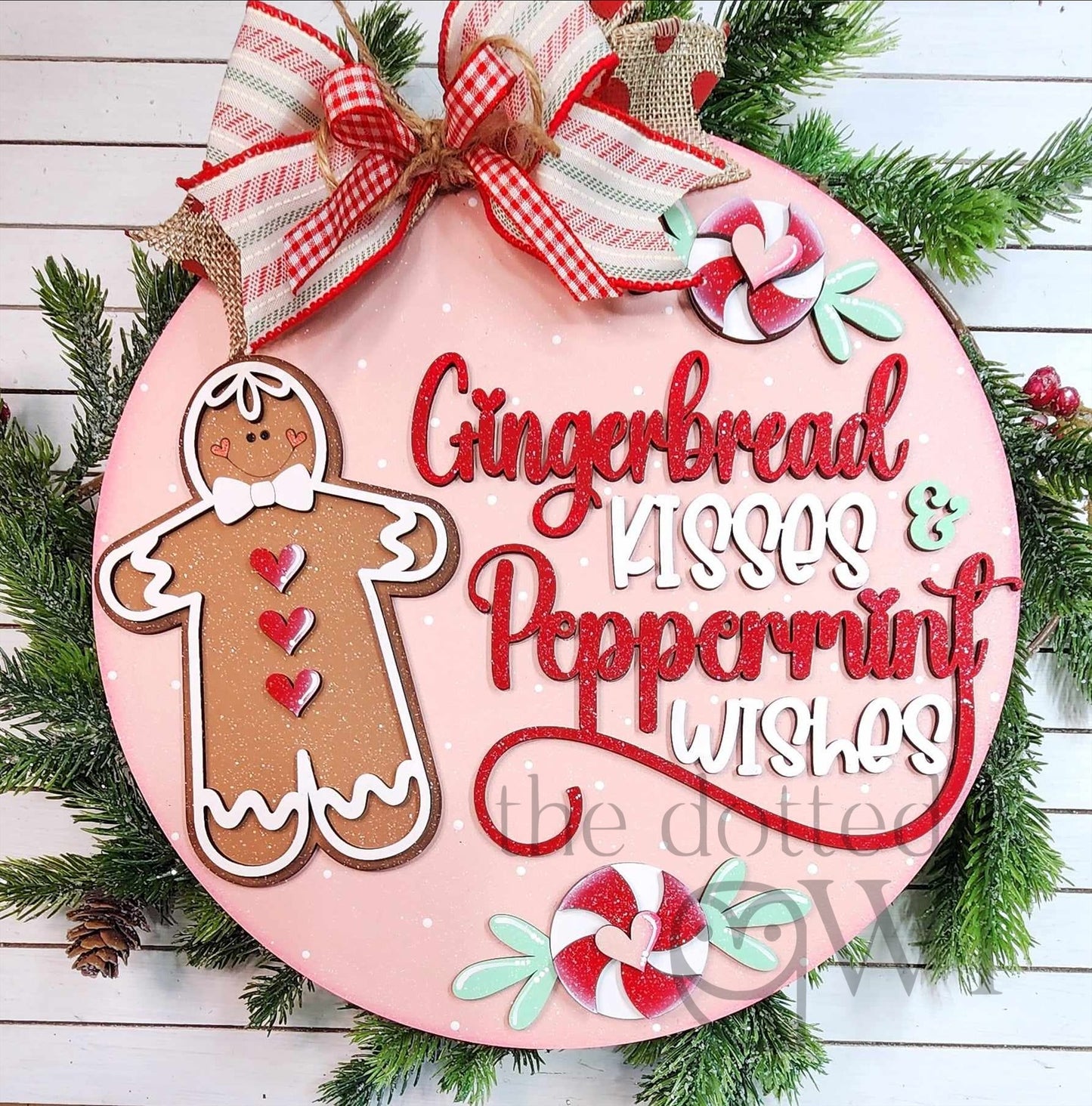Gingerbread Door Hanger