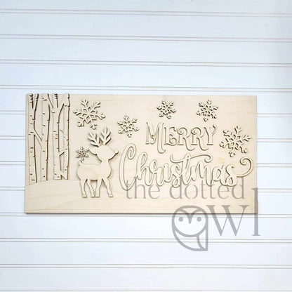 Oh Deer Mantle Sign